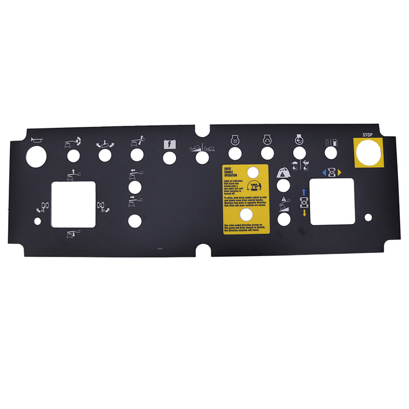Calcomanía/superposición del panel de control 82767GT 82767 para Genie Telescopic Boom Lift S40 S45