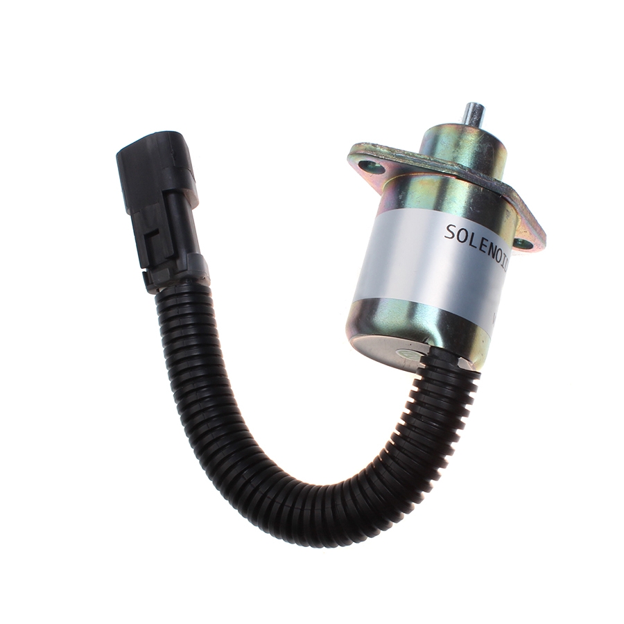 Para Caterpillar CAT 232 262 252 242 906 257 277 267 287 247 12V Solenoide de corte de combustible 172-7209